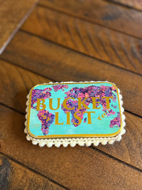 Bucket List Tin Box*Final Sale