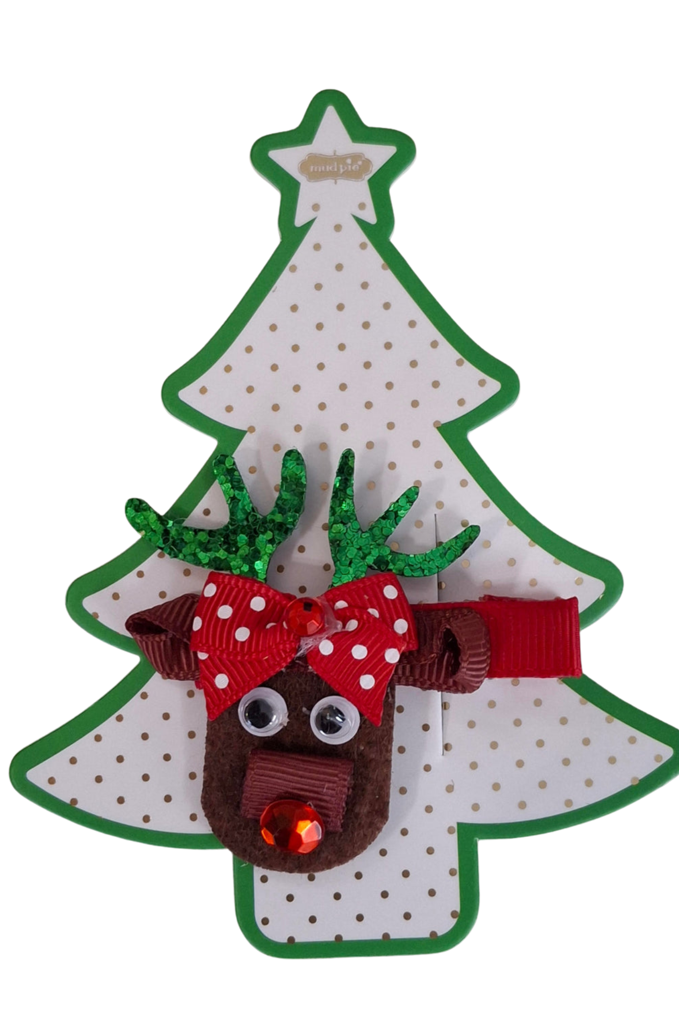 Rolled Ribbon Character Hair Clip*Final Sale