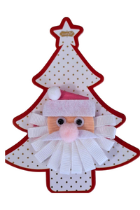 Rolled Ribbon Character Hair Clip*Final Sale