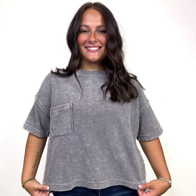 Ribbed Basic Top *Final Sale