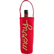 Sequin Holiday Wine Bag*Final Sale