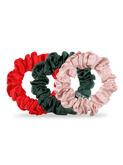 Teleties Holiday Silk Scrunchies*Final Sale