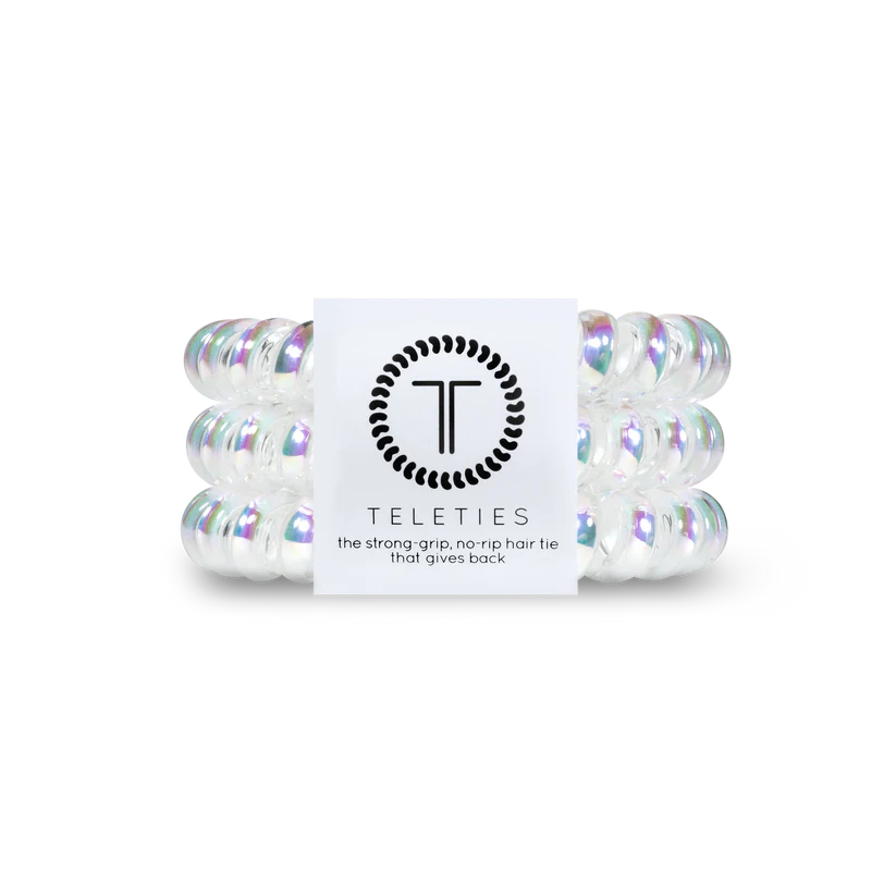 Teleties Hair Ties Christmas Styles- Large*final sale