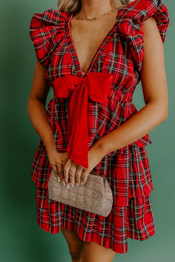 Plaid Perfection Mini Dress 