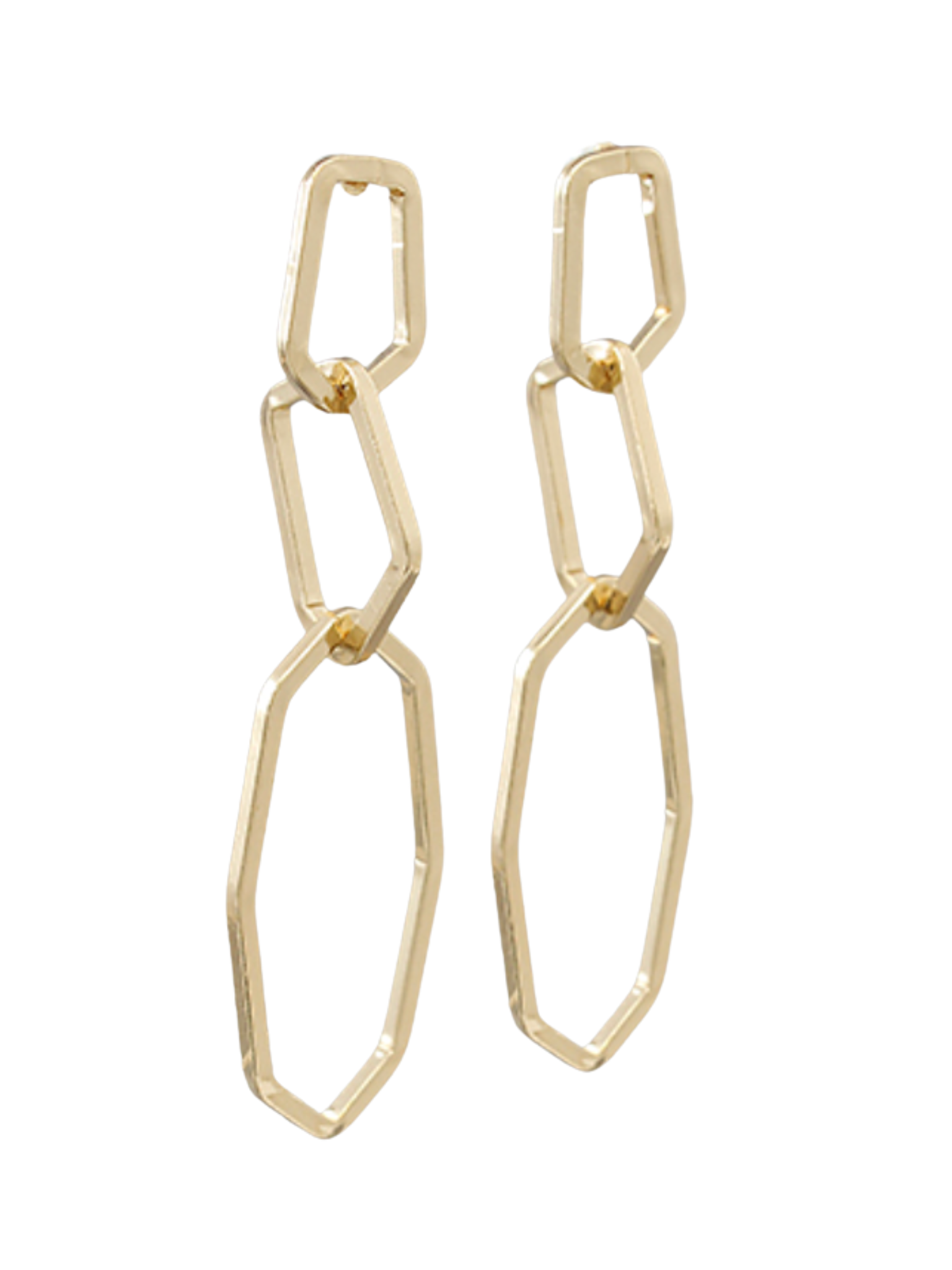 Gold Drop Earrings