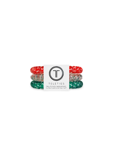 Holiday Small Hair Tie Teleties*Final Sale