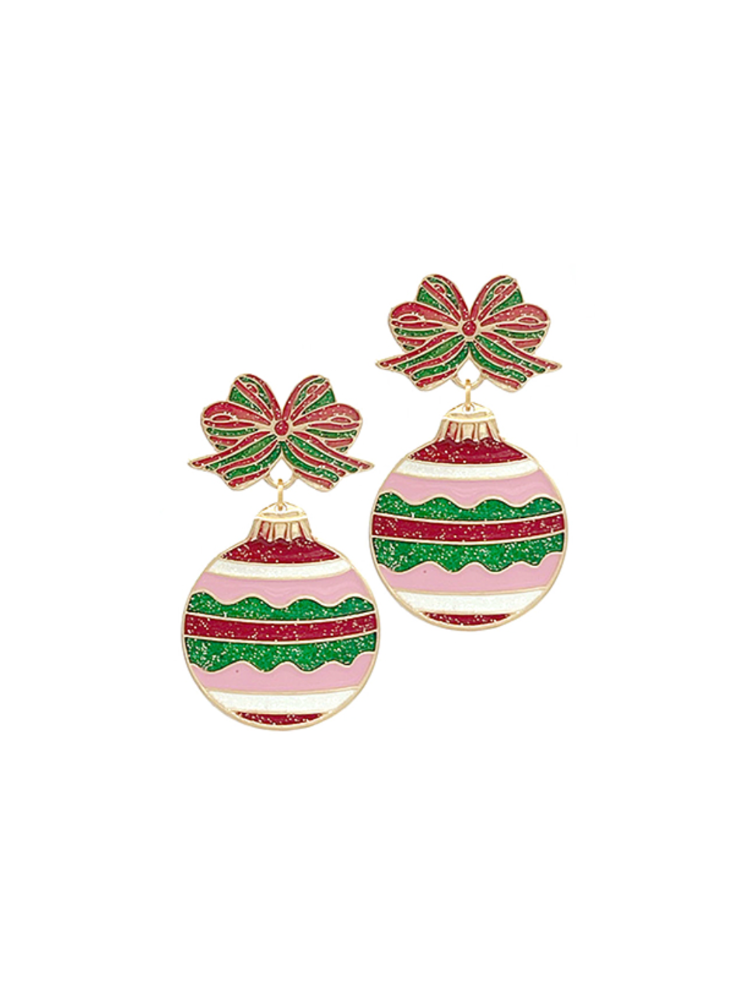 Bow Ornament Earrings*Final Sale