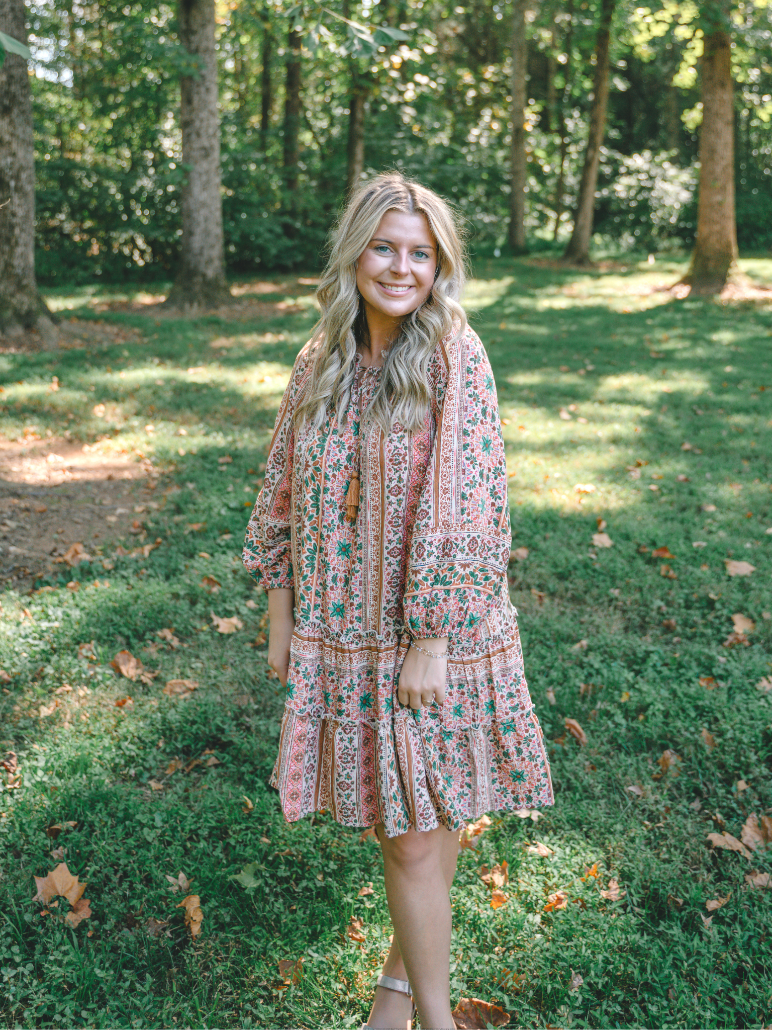 Alexis Fall Floral Dress*Final Sale