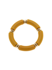 Curve My Heart Acrylic Bracelets