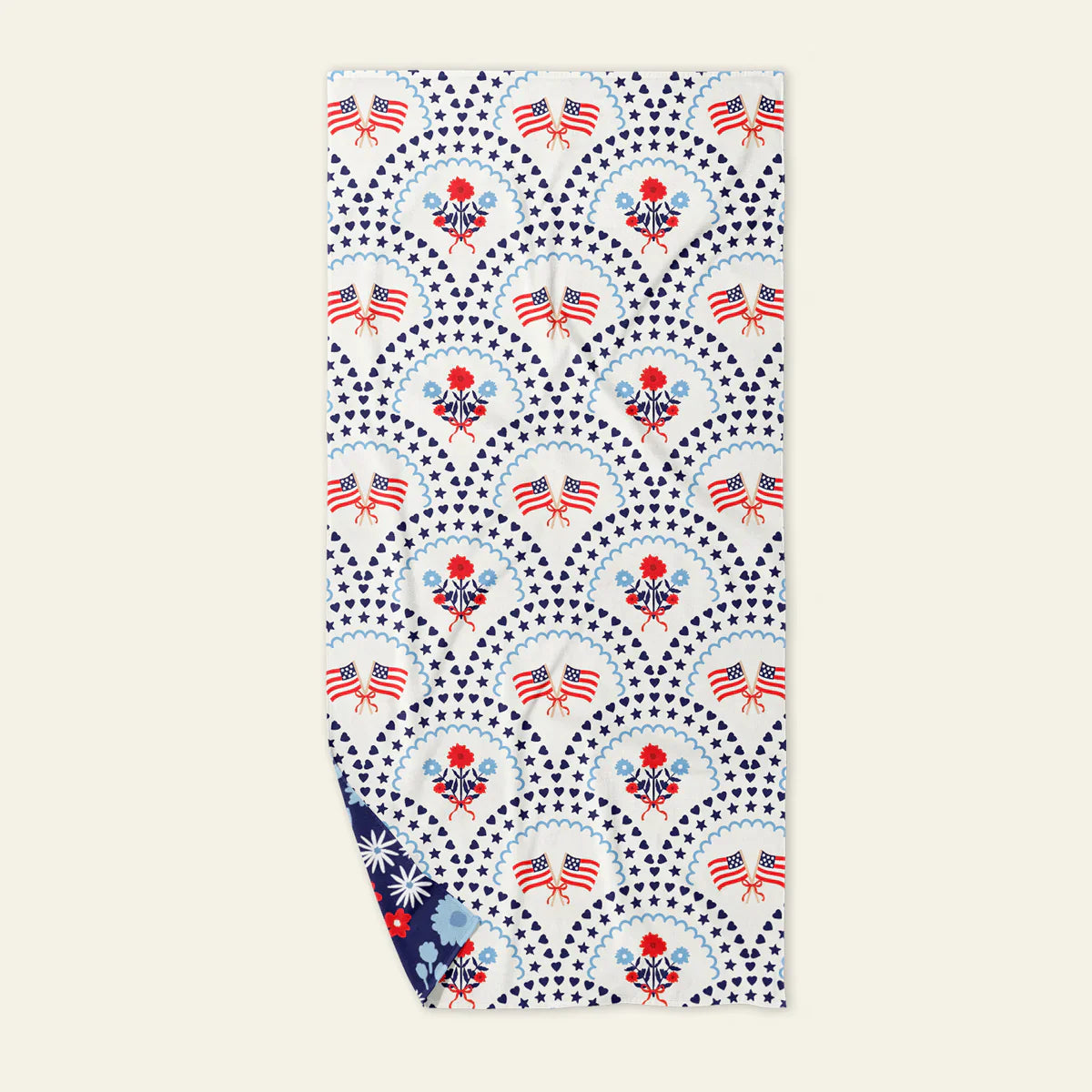 XL Quick Dry Beach Towel All American Darling Collection