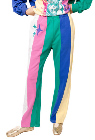 Queen Of Sparkles Color Sweatpants