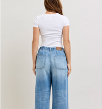 Judy Blue High Waist Baggy Elastic Jeans