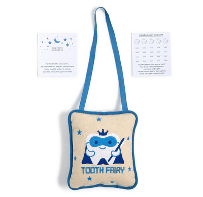 Tooth Fairy Embroidered Pillow Door Hanger Decor