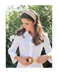 Hello Beautiful Top Knot Headband