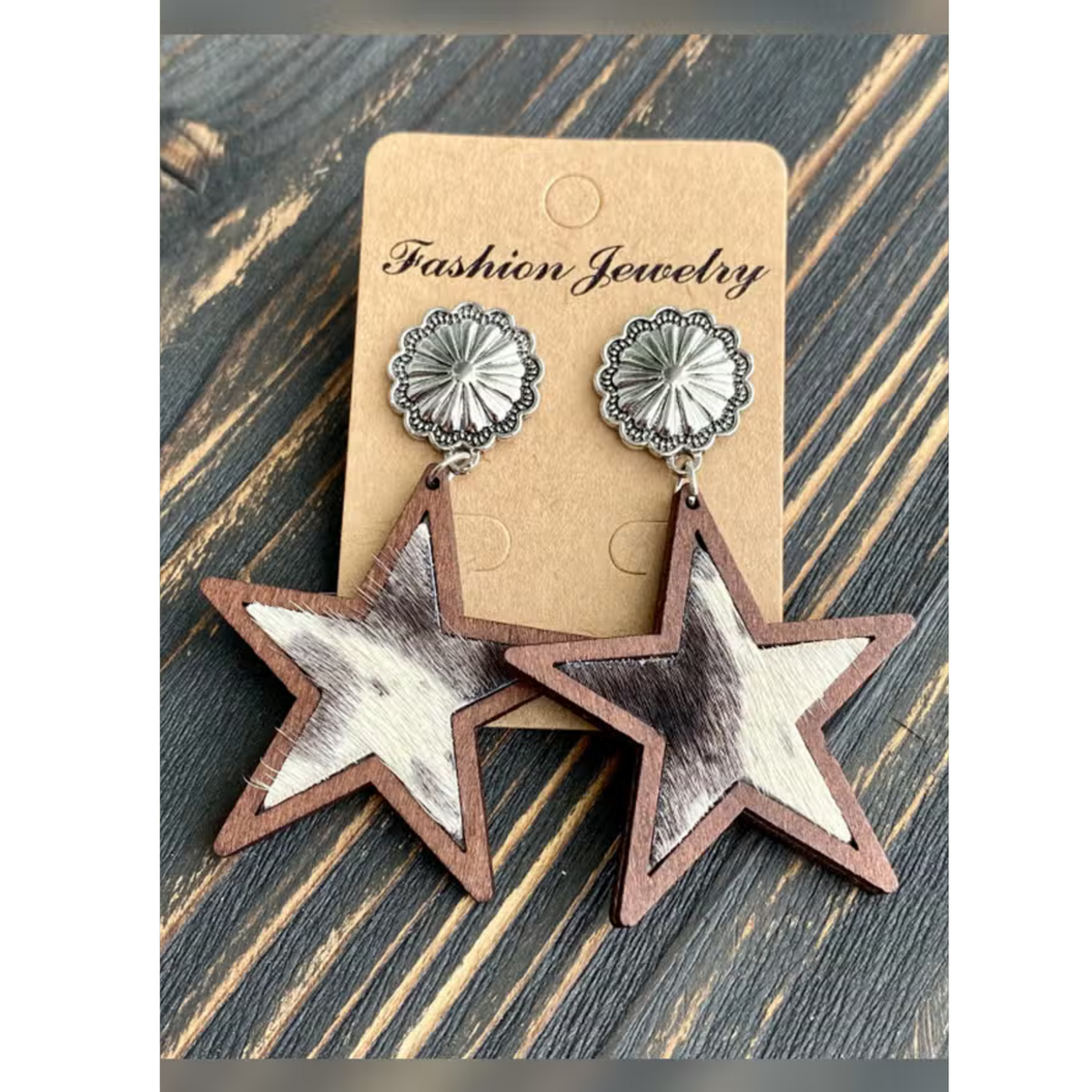 Western Star Earrings