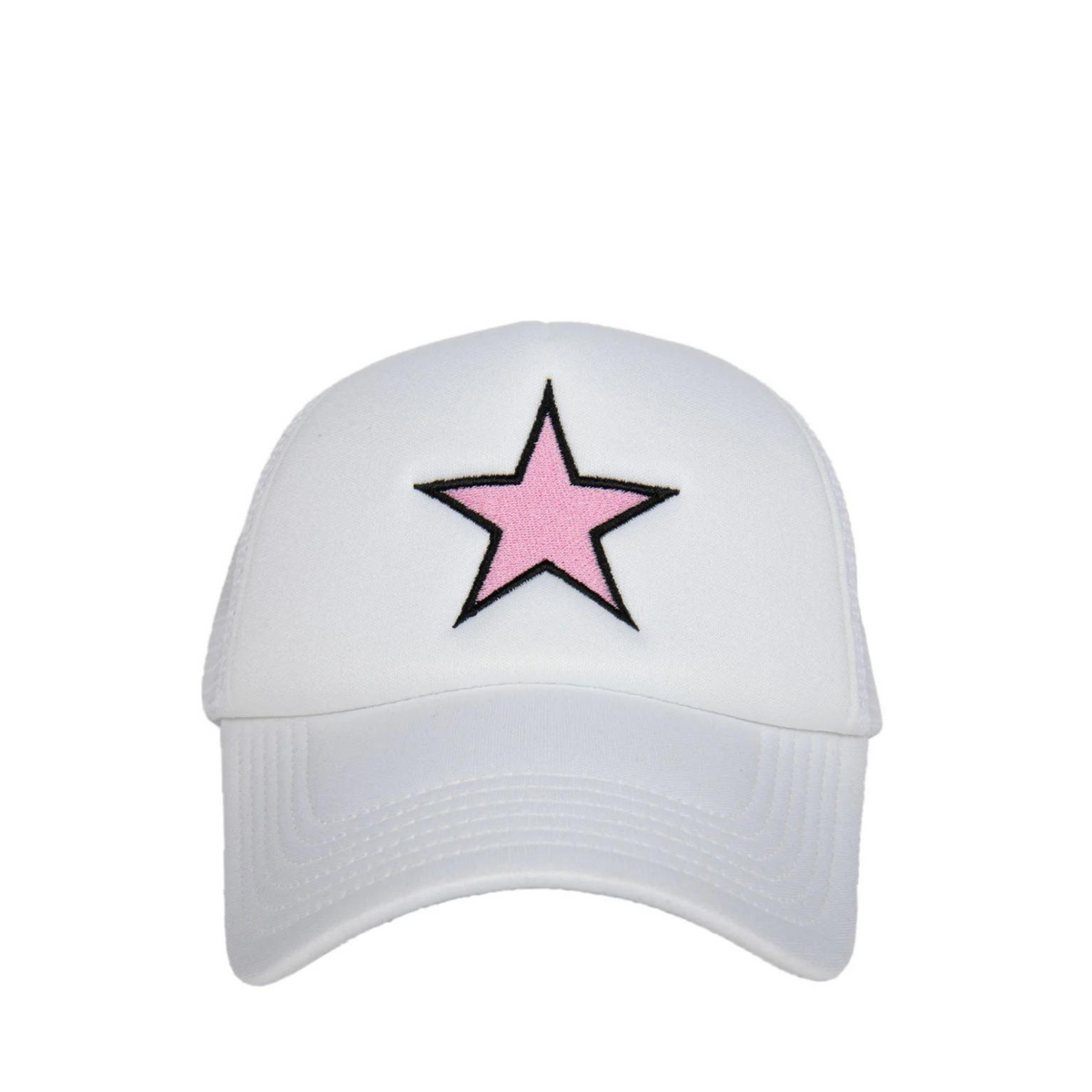 Katydid Pink Star Trucker Hat