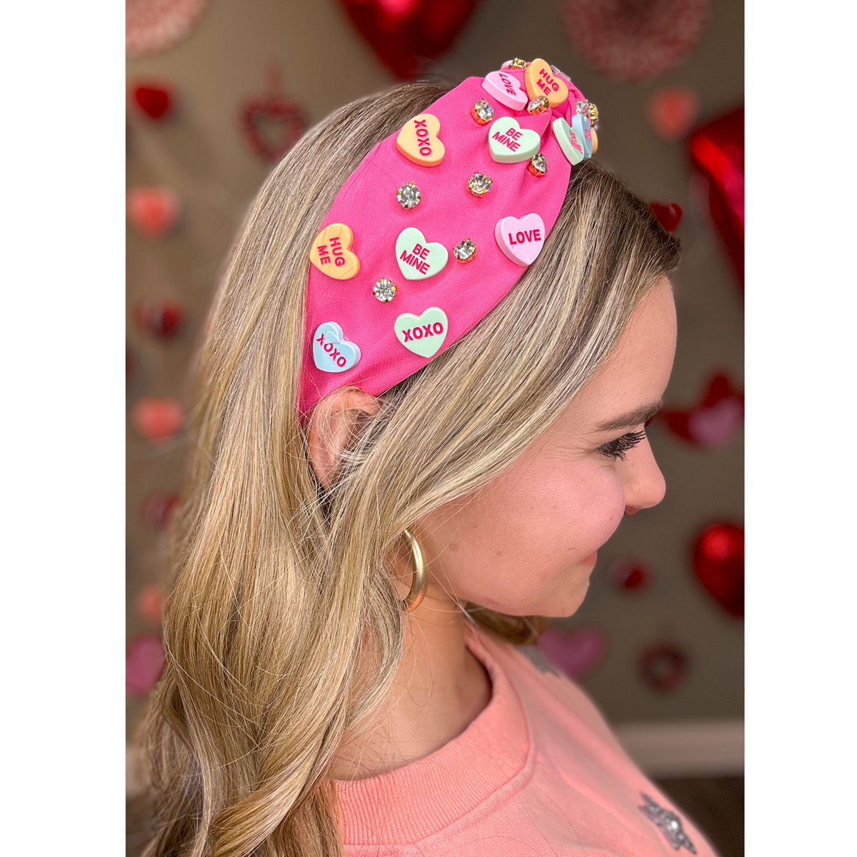 Candy Heart Headband