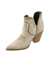 Washed Denim Smoke Show Booties by Corkys*