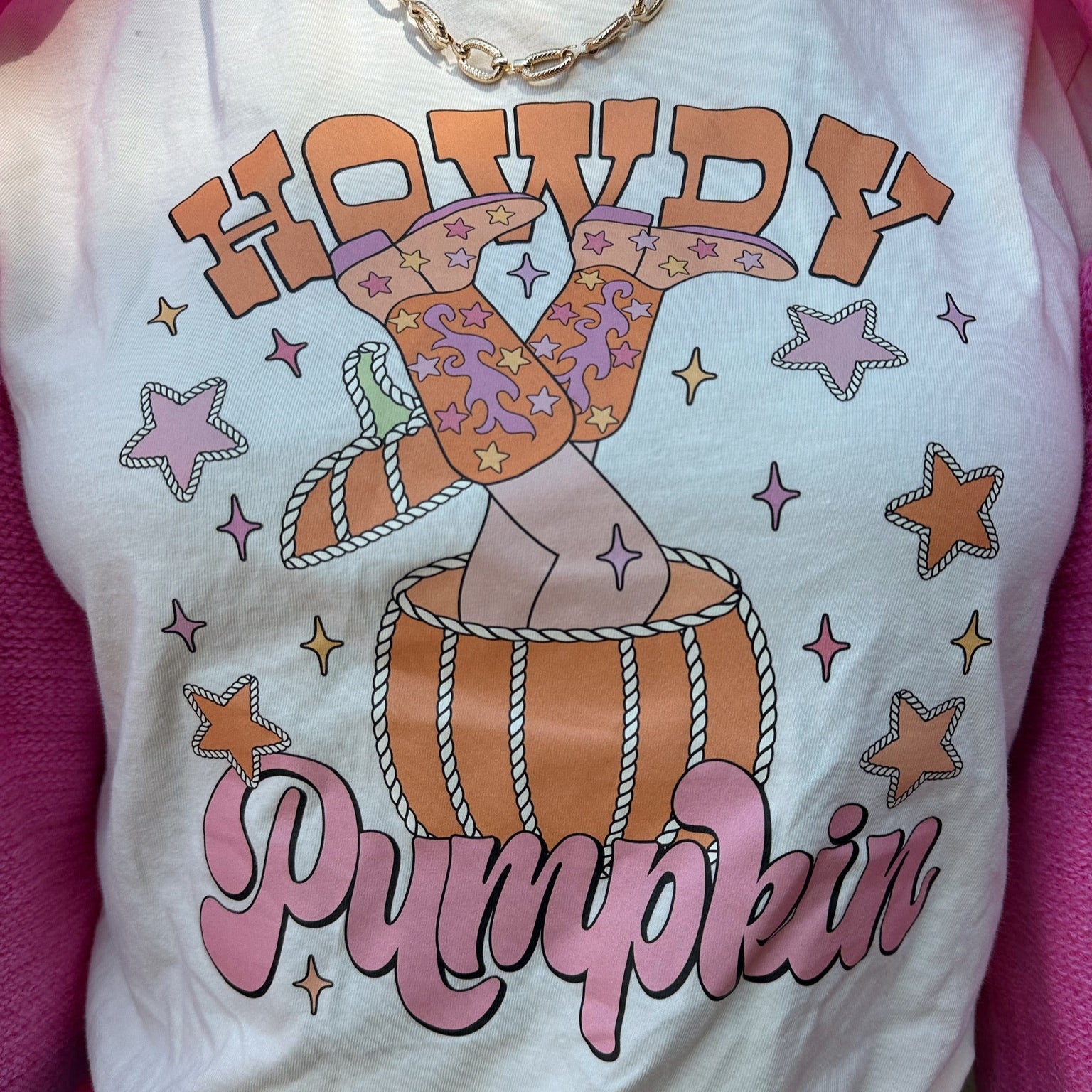 Howdy Pumpkin Graphic Tee*Final Sale*