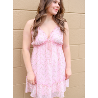 Ditsy Floral Chifon Dress *