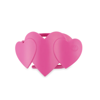 Valetines Day Heart Clip by Teleties Pink