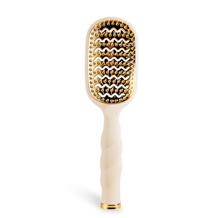 Vented Hairbrush by Teleties tan