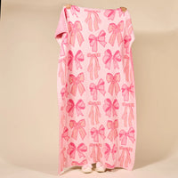 Cozy Dreams Luxe Blanket–Blushing Bows