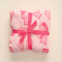 Cozy Dreams Luxe Blanket–Blushing Bows