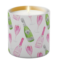 Holiday Illustrated Soy Candle*Final Sale