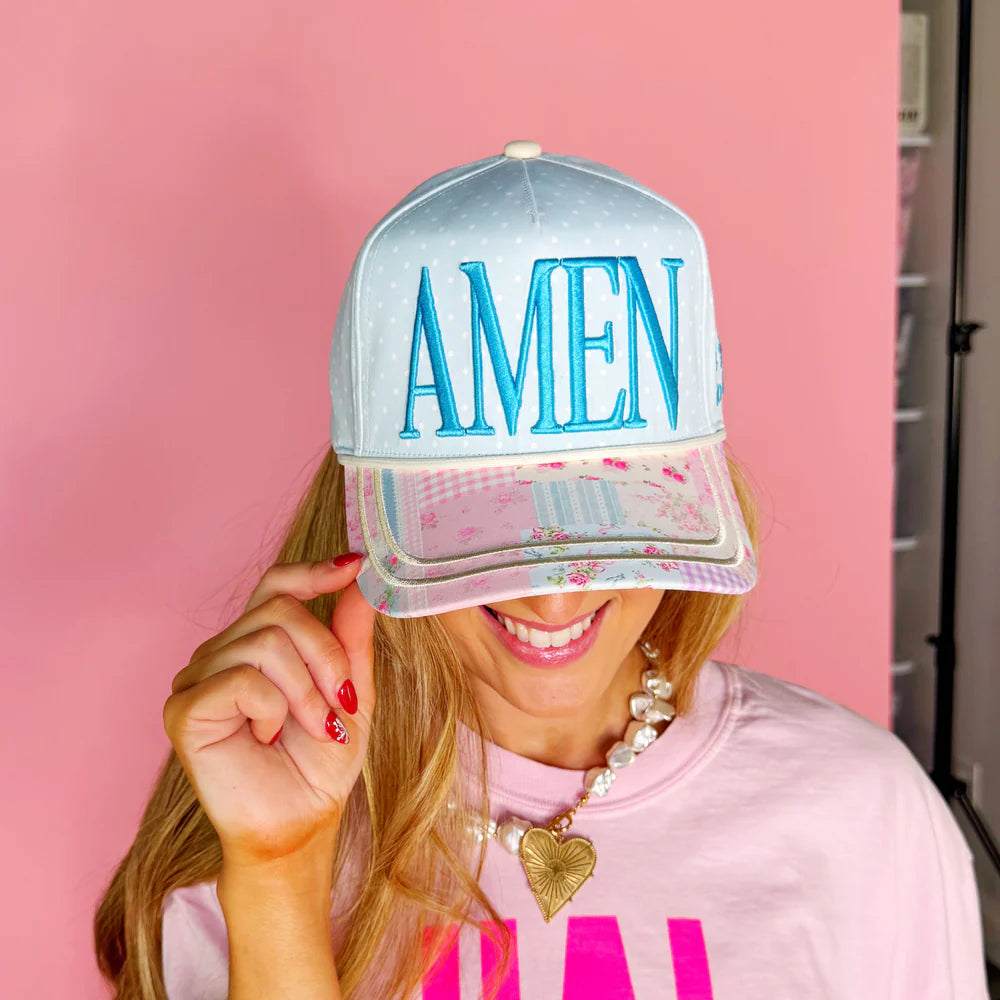 Amen Floral Hat