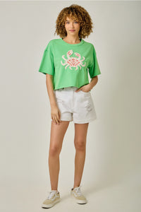 Crab Patched French Terry Tee