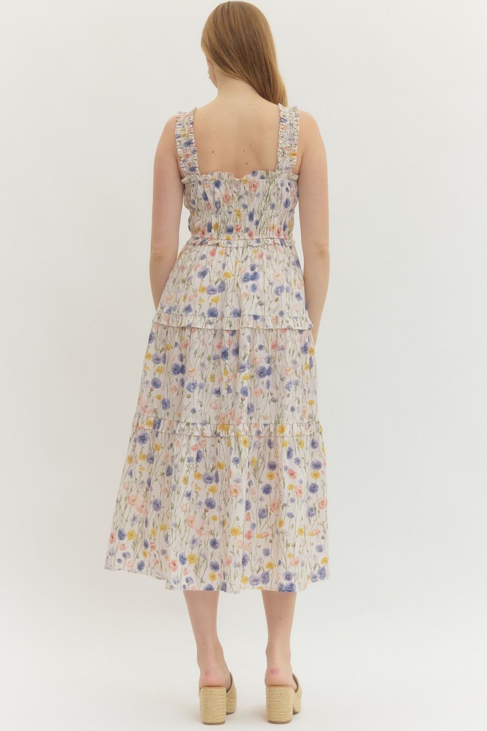 Festively Floral Dress