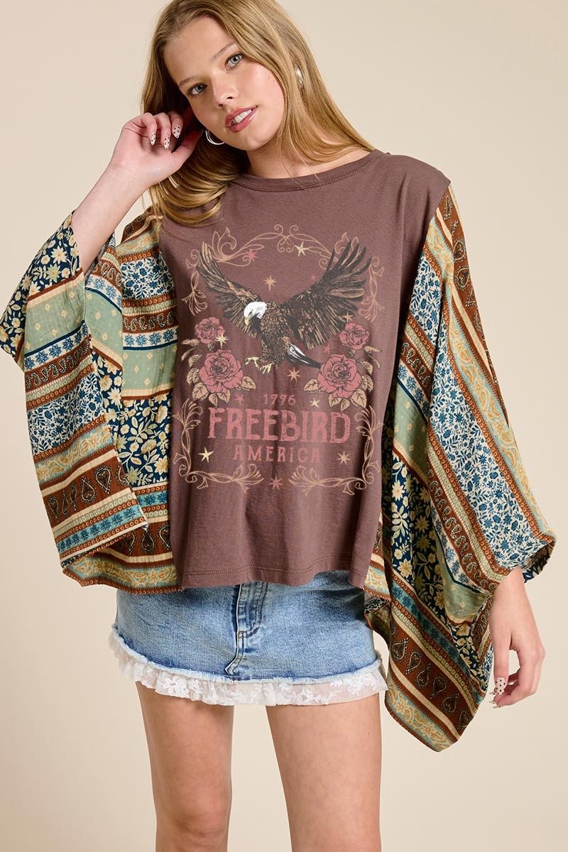 Free Bird Boho T-Shirt