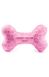 chewyvuiton/ dog toy/ bone/ pink/ dog toys