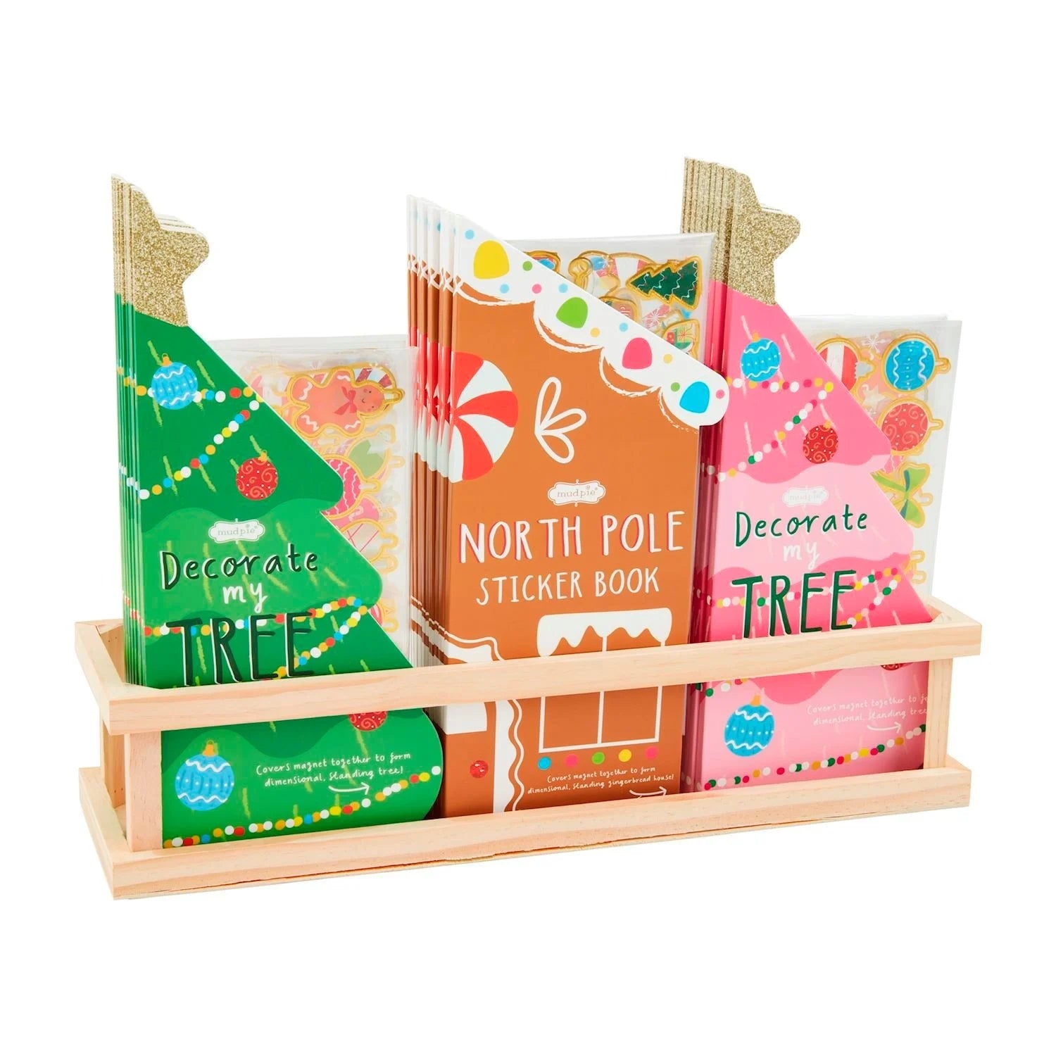 Christmas Sticker Books by MudPie*Final Sale