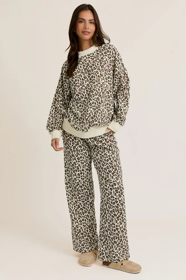 Leopard Lounge Set -*FINAL SALE*
