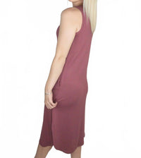Marsala Sleeveless Midi Dress by Staccato*Final Sale