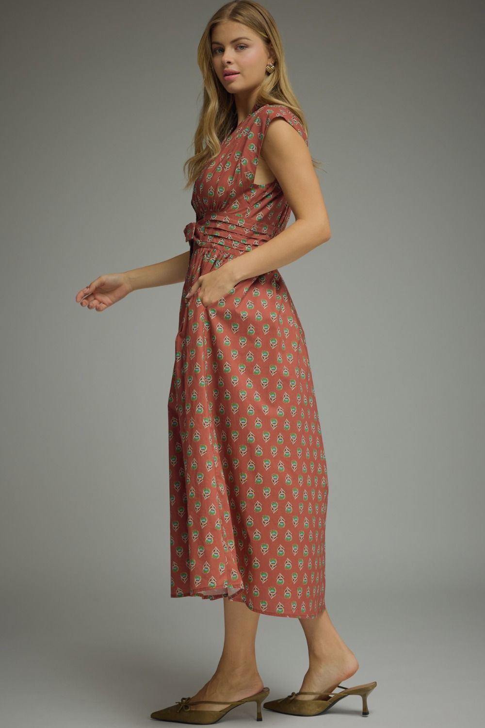 Wanderlust Wrap Front Dress