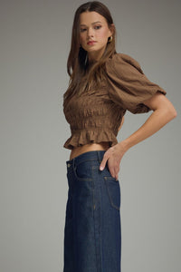 Softly Styled Puff Top