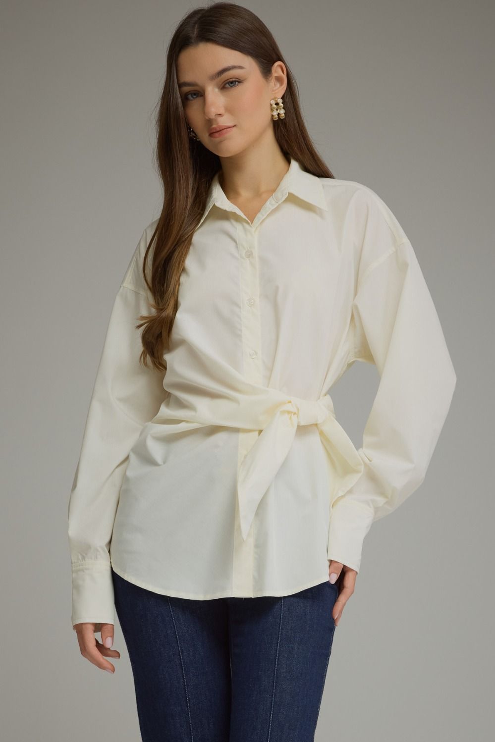 Chic Charm Tie Top