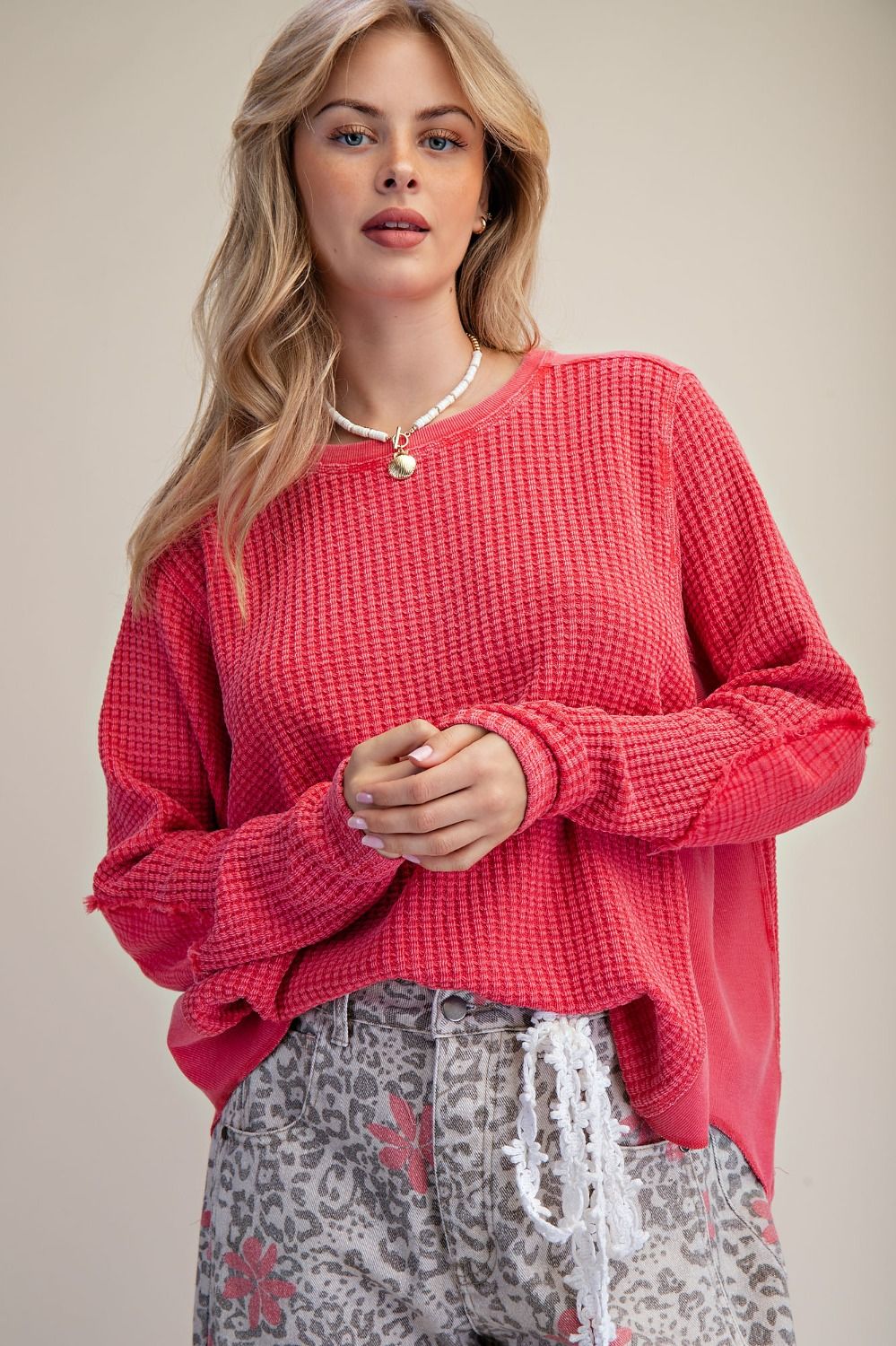 Dreamy Washed Knit Top