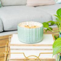 Sweet Grace Collection Candle #065 | Mint Green Candle