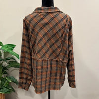 Cowgirl Up Plaid Shirt by Heyson*Final Sale