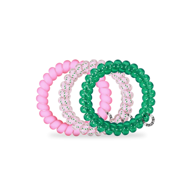 Teleties Hair Ties Christmas Styles- Large*final sale