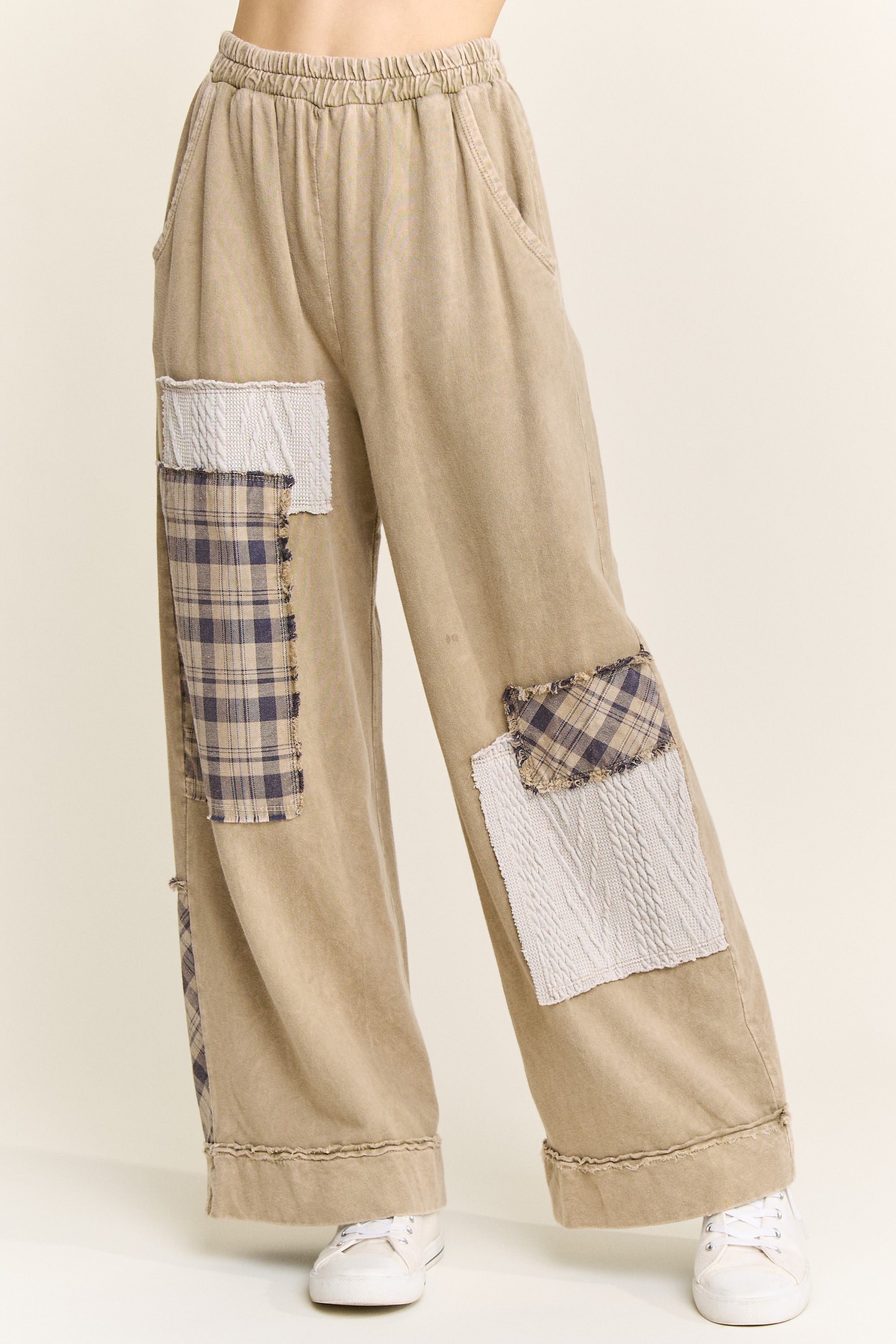 Boho Patch Pants