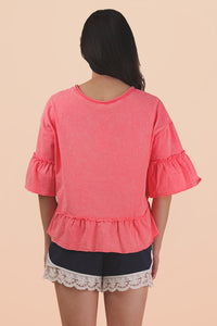All About The Ruffles Top