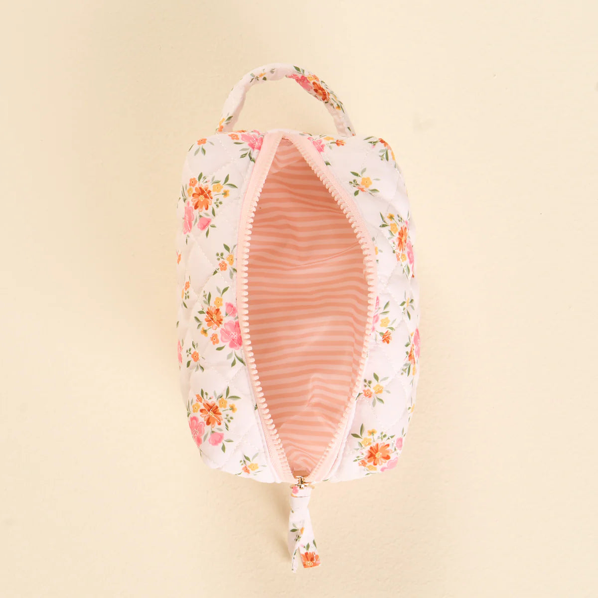 Quilted Cosmetic Pouch