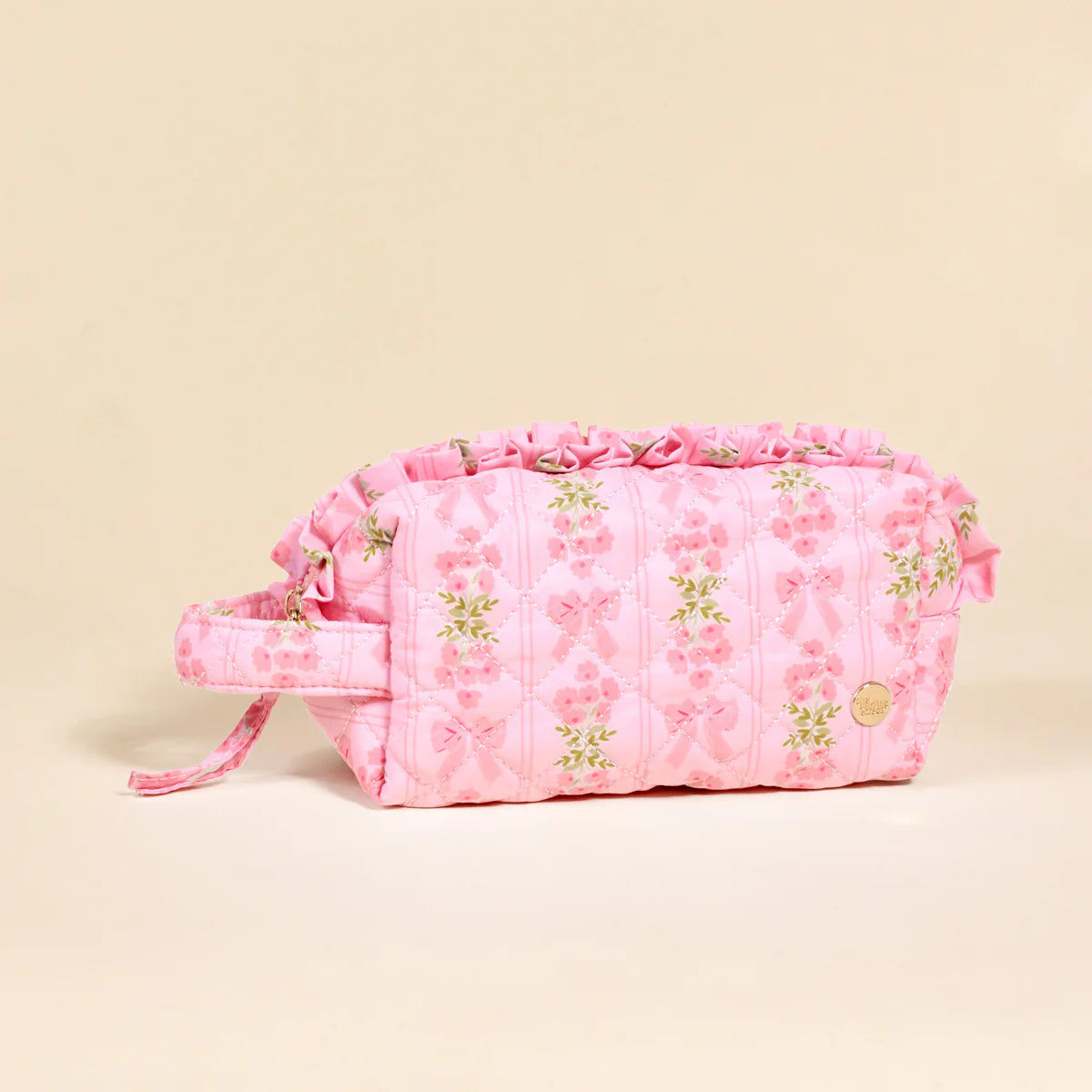 Quilted Cosmetic Pouch