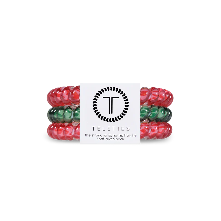Holiday Small Hair Tie Teleties*Final Sale