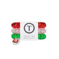 Teleties Hair Ties Christmas Styles- Large*final sale